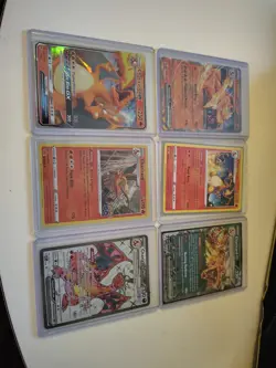 Charizard 6 Card Lot Nintendo Pack Fresh Sent With Care Htf Rare - Image 1