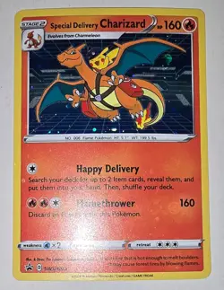 Special Delivery Charizard SWSH075 SWSH: Sword & Shield Promo Cards Holo - Image 1