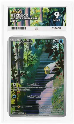 ACE 9 Psyduck 175/165 S&V 151 IR Holo Pokemon Card - Mint - Image 1
