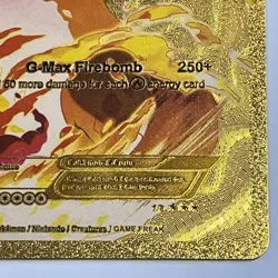 Charizard Vmax 1/8 2023 Gold Foil Art Pokemon Nintendo Card - Image 5