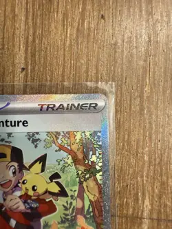 Pokemon TCG Destined Rivals Ethan's Adventure Full Art Trainer Card 236/182 SIR - Image 2