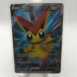 Pokemon card s5R 072/070 Victini V SR Sword & Shield - Image 1