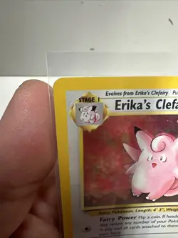 ERIKA'S CLEFABLE - 3/132 Gym Heroes - Pokemon Card - EXC/NEAR MINT - Image 3