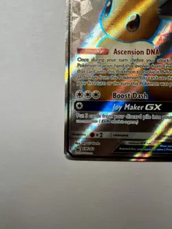 Pokemon Card - Eevee GX SM242 Sun & Moon Black Star Promo Full Art SM Holo LP - Image 4