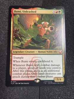 Bumi, Unleashed - 0211 - Avatar: The Last Airbender TLA - MTG - NM/M - Image 1