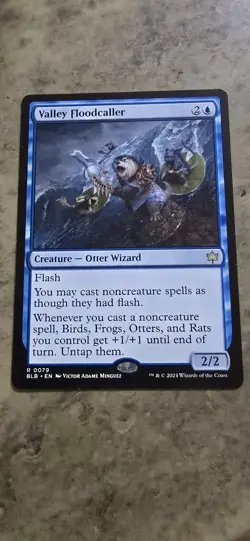 Valley Floodcaller Bloomburrow Regular - Image 1