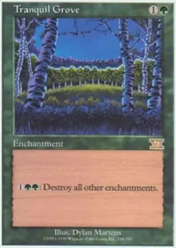1x Tranquil Grove Heavy Play MTG Magic - Kid Icarus - - Image 1