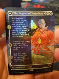MTG - Avatar: The Last Airbender - The Legend of Yangchen-Borderless- NM - Foil - Image 1