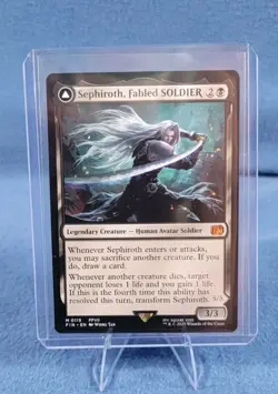 Sephiroth Fabled Soldier/One Winged Angel Final Fantasy Magic the Gathering - Image 3