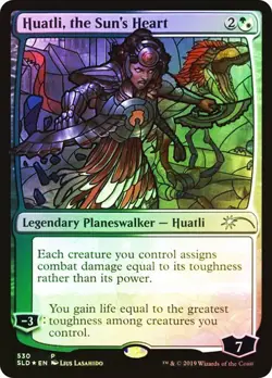 Huatli, the Sun's Heart FOIL - 530 - Secret Lair Drop Promo - MTG - Image 1