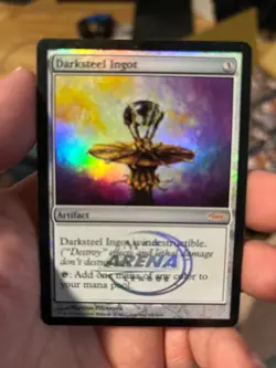 MTG Foil Darksteel Ingot Arena Promo 6/8 A04 Near Mint - Image 1
