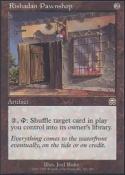 Rishadan Pawnshop LP, English MTG Mercadian Masques - Image 1
