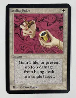 Healing Salve Alpha MP Moderate Play MTG Magic The Gathering C - Image 1