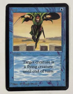Jump Alpha MP Moderate Play MTG Magic The Gathering B - Image 1