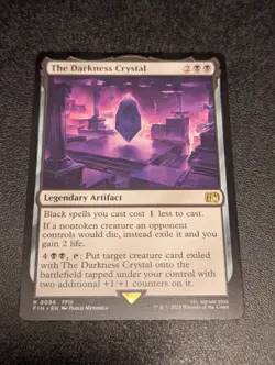 The Darkness Crystal #96 - Final Fantasy Magic the Gathering Rare FIN EN (NM) - Image 1