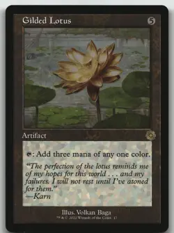 Gilded Lotus R The Brothers' War: Retro Frame Artifacts 17 LP - Image 1