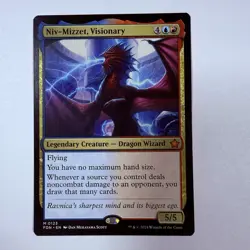 Magic The Gathering Mtg Niv-Mizzet Visionary Mythic Foundations Near Mint - Image 1