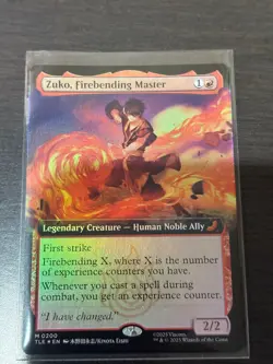 Zuko, Firebending Master #200 Mythic Foil - Image 1