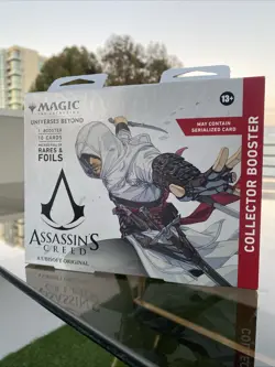 SEALED Magic the Gathering Assassin's Creed Collector Booster Box - Image 1