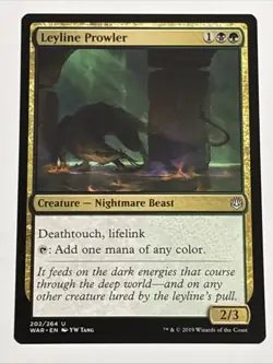 MTG War of the Spark Leyline Prowler 202/264 NM - Image 1