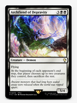 Archfiend of Depravity [Commander: Final Fantasy] MTG Magic - NM/M ???? - Image 1