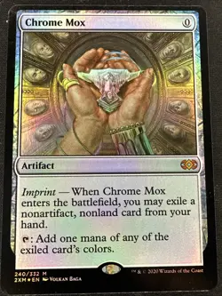 Chrome Mox Double Masters Foil #240 Magic The Gathering NM - Image 1