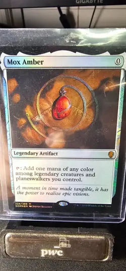 Mox amber - Foil - English - MTG - Dominaria (DOM) - Near Mint, Never Played! - Image 3