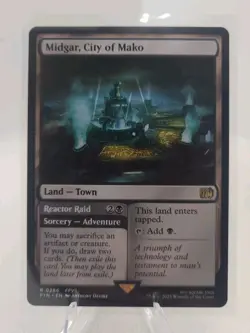 Midgar, City of Mako #0286 MTG Final Fantasy NM Regular - Image 1