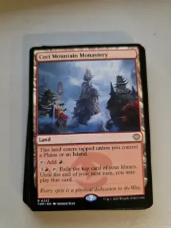 Cori Mountain Monastery Tarkir: Dragonstorm MTG NM - Image 1