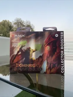 Magic the Gathering Dominaria Remastered Collector Booster Box English SEALED - Image 1