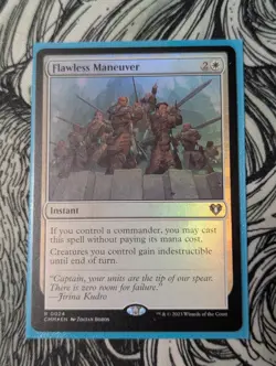 Flawless Maneuver Commander Masters Foil 0024 - Image 1