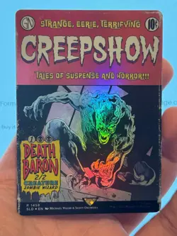 1X FOIL Death Baron BORDERLESS MINT MTG Magic Secret Lair Creepshow EDH Zombies - Image 1