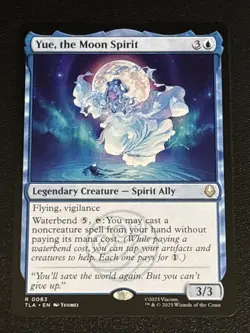 MTG Avatar: The Last Airbender Yue, the Moon Spirit 0083 NM Rare - Image 1