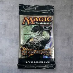 2002 MTG Magic the Gathering Onslaught Booster Pack Factor Sealed 76930177648 - Image 1