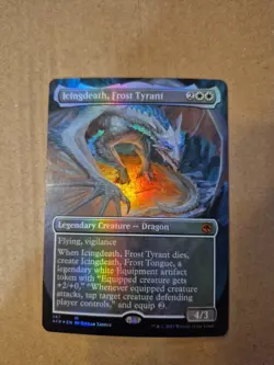 Icingdeath, Frost Tyrant (Borderless) Adventures in the Forgotten Realms Foil - Image 1