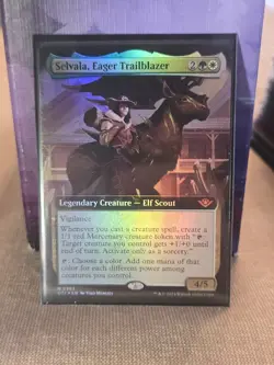Selvala, Eager Trailblazer (Extended Art) Outlaws of Thunder Junction Foil - Image 1