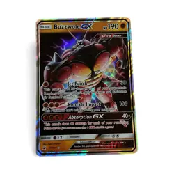 Buzzwole GX #57 - Crimson Invasion Ultra Rare - Lightly Played Pokemon TCG - Image 1