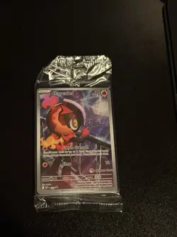 Charcadet SVP 022 Pokemon Center Phantasmal Flames ETB Stamped Promo SEALED Mint - Image 1
