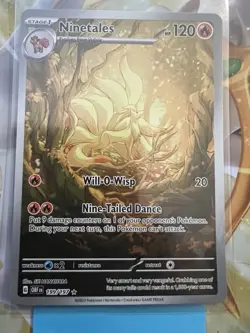 Ninetales 199/197 Scarlet Violet Obsidian Flames - Pokemon TCG NM Holo - Image 1