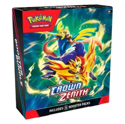 Factory Sealed - Pokemon TCG: Crown Zenith Booster Bundle - 6 Packs 820650858963 - Image 1