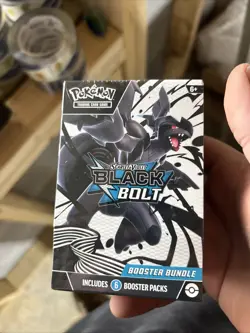 Pokemon Scarlet & Violet Black Bolt Booster Bundle 6 Packs Factory Sealed New - Image 1