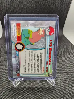 2000 Topps Pokemon TV Animation Edition Series 2 Slowpoke #79 Foil - Image 2