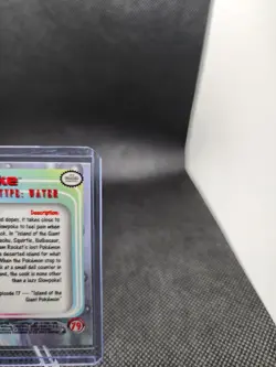2000 Topps Pokemon TV Animation Edition Series 2 Slowpoke #79 Foil - Image 4