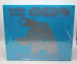 (501145) Pokemon XY EVOLUTIONS BLASTOISE ELITE TRAINER BOX -SEALED- view images - Image 2