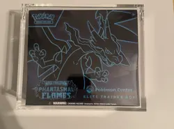 Phantasmal Flames Pokemon Center ETB + Acrylic Display Case - Image 1
