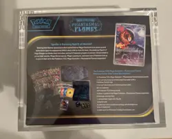 Phantasmal Flames Pokemon Center ETB + Acrylic Display Case - Image 2