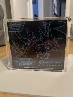 Phantasmal Flames Pokemon Center ETB + Acrylic Display Case - Image 3