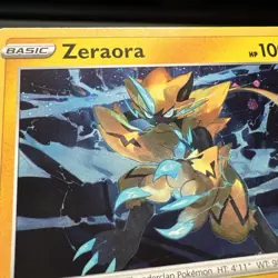 Pokemon Zeraora 061/185 Vivid Voltage Cosmos Holo Rare NM swirl 💫🌀 - Image 4