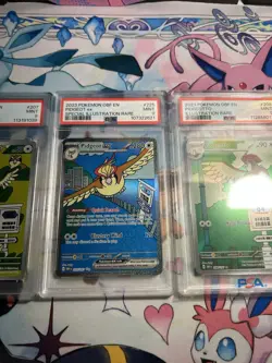 Pokemon Pidgey 207 Pidgeotto 208 Pidgeot 225 PSA 9 Obsidian Flames SIR - Image 4