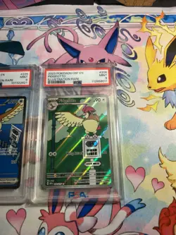 Pokemon Pidgey 207 Pidgeotto 208 Pidgeot 225 PSA 9 Obsidian Flames SIR - Image 5